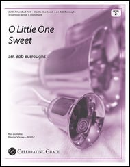 O Little One Sweet Handbell sheet music cover Thumbnail